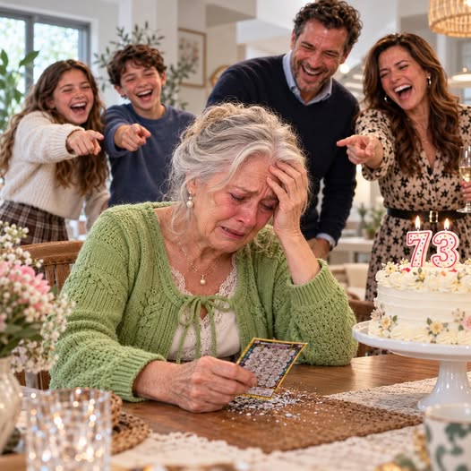 MEINE SCHWIEGERTOCHTER LACHTE, ALS SIE MIR ZU MEINEM 73. GEBURTSTAG EIN 2-DOLLAR-RUBBELLOS SCHENKTE, UND WITZELTE: „VIELLEICHT GEWINNST DU JA GENUG FÜR EINE BUSFAHRT.“
